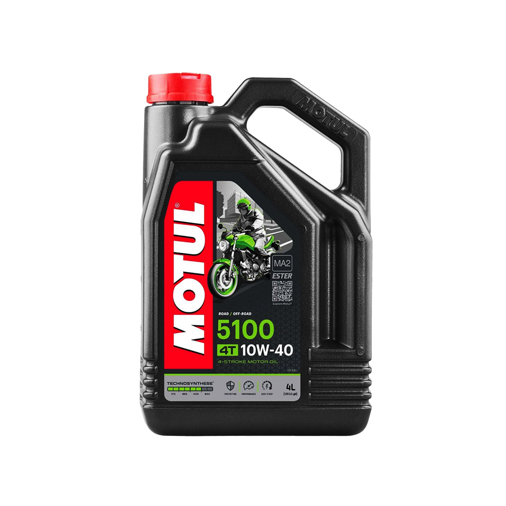 Моторно Масло, MOTUL 5100 4T 10W40, 4 литра Моторно Масло, MOTUL 5100 4T 10W40, 4 литра